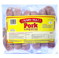 Kain na Pork Longanisa (Sweet Cured Sausage) 454g - AOS Express