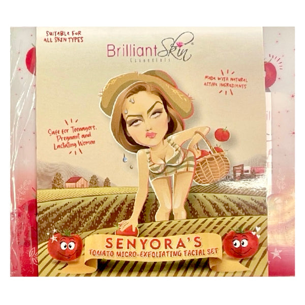 Brilliant Senyora’s Tomato Micro-Expoliating Facial Set