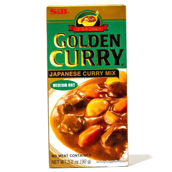 S&B Golden Curry Medium Hot (Japanese Curry Mix) 92g