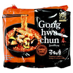 GSR YouUs Gonghwachun Jjambong (Spicy Seafood Noodle) Multi Pack 4x120g
