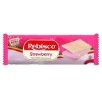 Rebisco Cream-Filled Cracker Sandwich Strawberry 10x32g