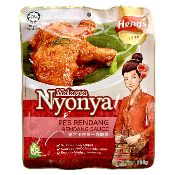 Hengs Malacca Nyonya Rendang Sauce 200g