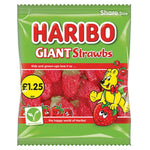 Haribo Bags Giant Strawbs (RRP 1.25) 140g