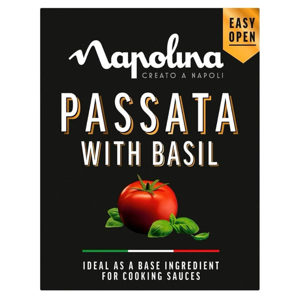 Napolina Passata with Basil 390g