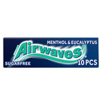 Wrigley’s Airwaves Menthol & Eucalyptus Flavour Sugarfree Chewing Gum 10pc