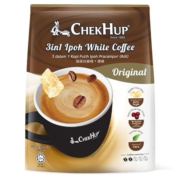 CHek Hup Instant 3 in 1 White Coffee Original (12x35g) 420g