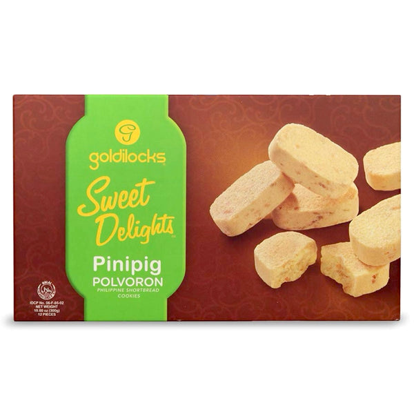 Goldilocks Polvoron Sweet Delight Pinipig (12 pc) 300g