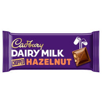 Cadbury Chopped Hazelnut Chocolate Bar 95g