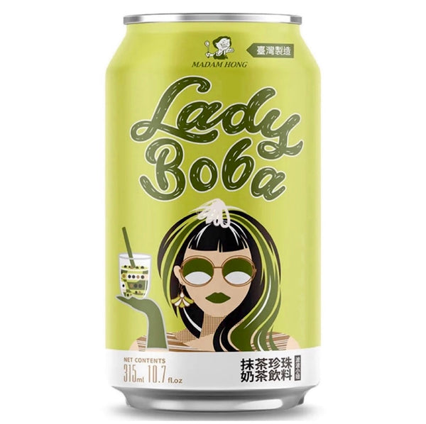 Madam Hong Lady Boba Matcha Latte Bubble Tea 315ml