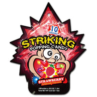 Striking Popping Candy Strawberry 15g