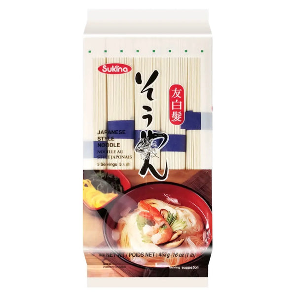 Sukina Japanese Style Noodle (Tomoshiraga Somen) 453g