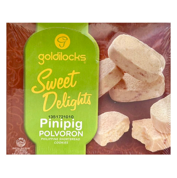 Goldilocks Polvoron Sweet Delight Pinipig (24x25g) 600g