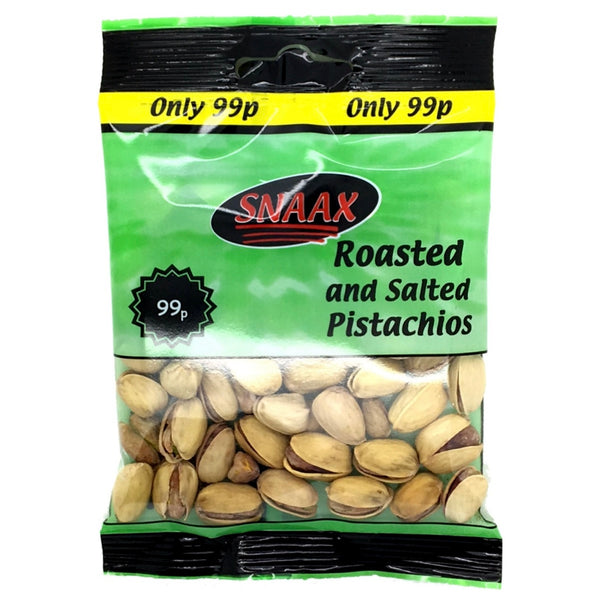 Snaax Roasted & Salted Pistachios 40g