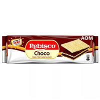 Rebisco Cream-Filled Cracker Sandwich Choco 10x32g (BBD: 05-24)