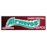 Wrigley’s Airwaves Cherry Menthol Flavour Sugarfree Chewing Gum 10pc
