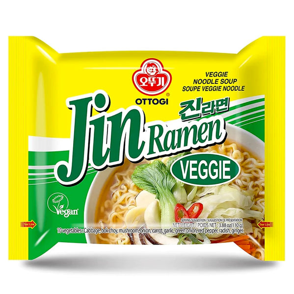 Ottogi Jin Ramen Veggie Noodle 110g