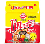 Ottogi Jin Ramen Spicy Noodle 5x120g