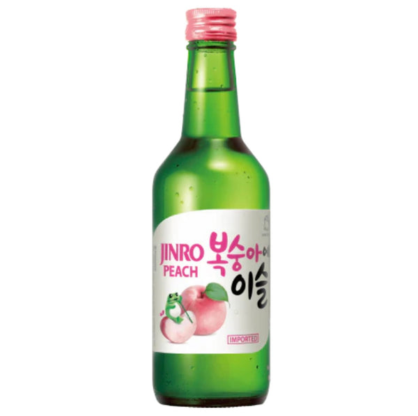 Hite-Jinro Cham Yi Sul Soju Peach (Chamisul 13% Alcohol) 360ml