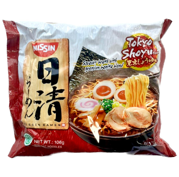 Nissin Japanese Ramen Tokyo Shoyu Flavour 106g