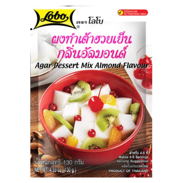 Lobo Agar Dessert Mix Almond Flavour 130g