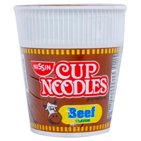 Nissin Beef Flavour Cup Noodle (CAR) 60g