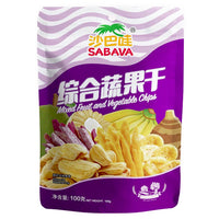 Outdated: SBW Sabava Mixed Fruit And Vegetable Chips 100g (ED: 31-01-24)