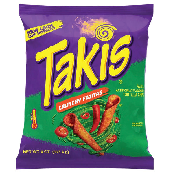 Outdated: Takis Crunchy Fajita Tortilla Corn Chip 92.3g (BBD: 10-04-24)