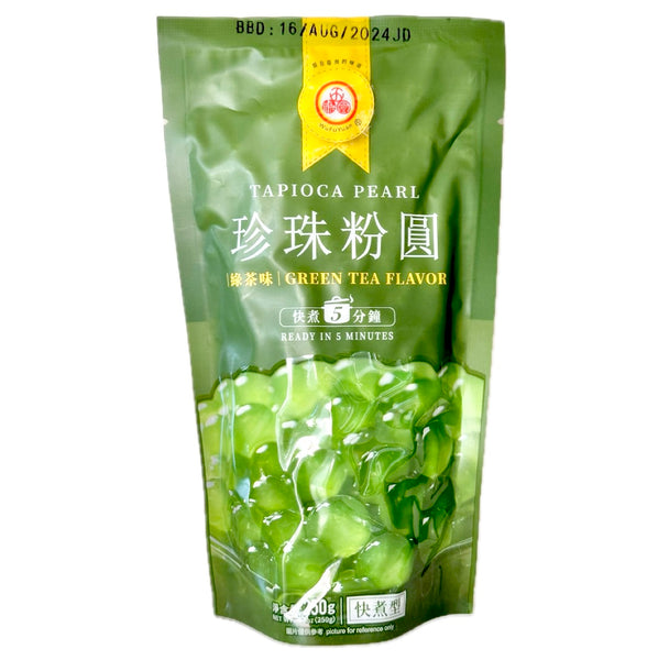 WFY Wu Fu Yuan Tapioca Pearl Green Tea Flavour 250g