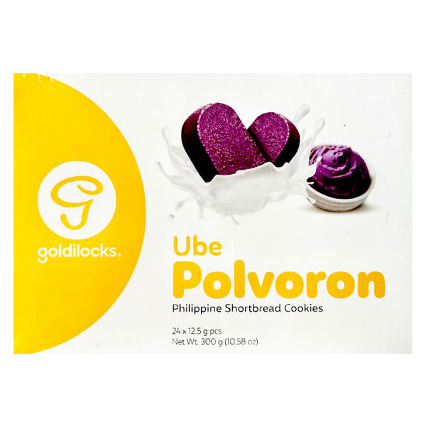 Goldilocks Polvoron Ube (24x12.5) 300g