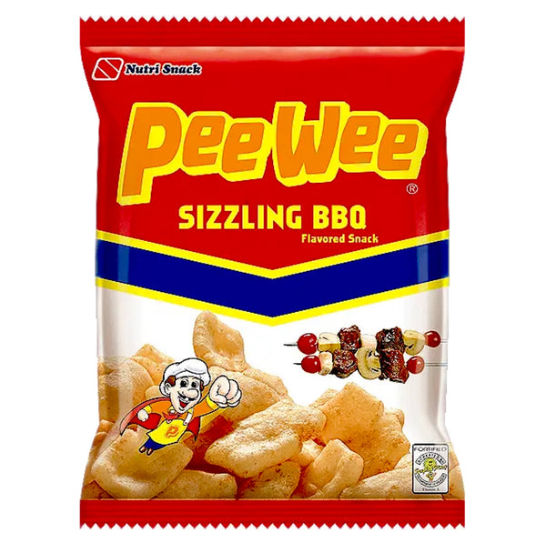 PeeWee Zizzling BBQ Flavoured Snacks 60g