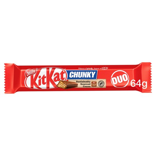 Nestle Kit kat Chunky Duo Chocolate Bar 64g