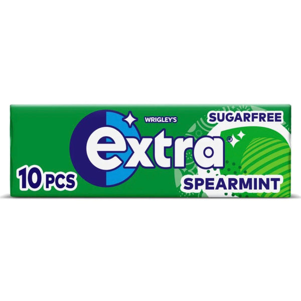 Outdated: Wrigley’s Extra Spearmint Chewing Gum 10pc (BBD: 15-04-24)