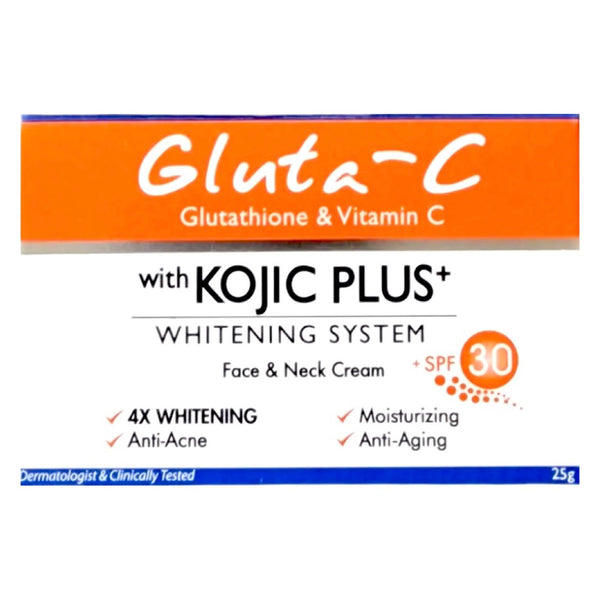 Gluta-C with Kojic Plus Lightening Face & Neck Cream 25g