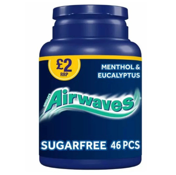 Wrigley’s Extra Airwaves Menthol & Eucalyptus Chewing Gum RRP: 2.00 (46pc) 64g