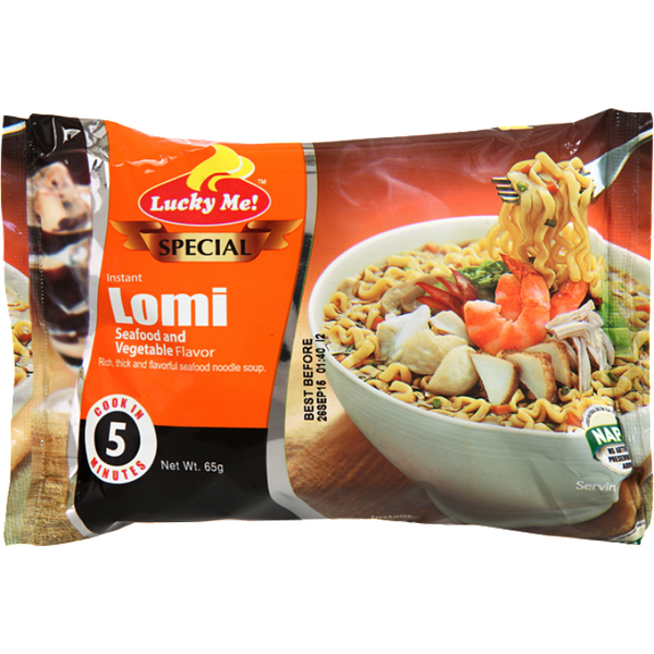 Lucky Me Lomi Instant Noodle 65g - Asian Online Superstore UK