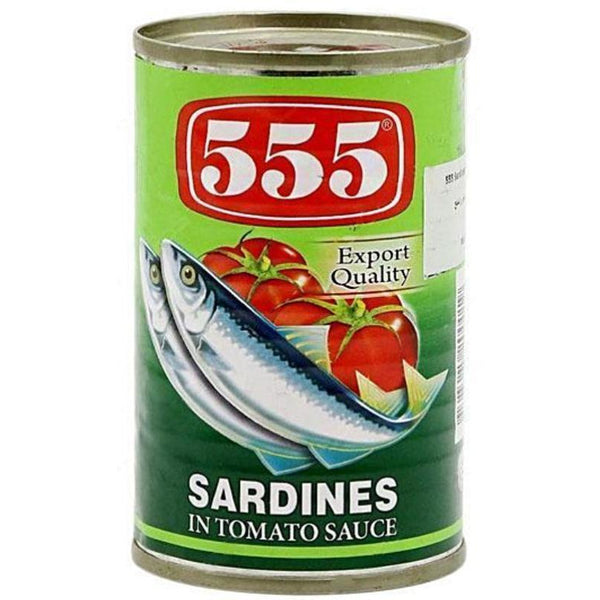555 Sardines in Tomato Sauce 155g - Asian Online Superstore UK