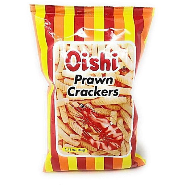 Oishi Prawn Crackers Original/ Classic 50x60g - Asian Online Superstore UK