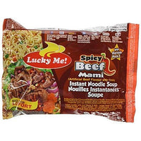 Lucky Me Spicy Beef Noodles 60g - Asian Online Superstore UK