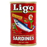 Ligo Sardines in Chili Tomato 155g - Asian Online Superstore UK