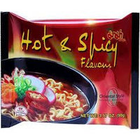 Mama Hot & Spicy Noodle Korean Udon  90g - Asian Online Superstore UK