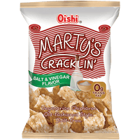 Oishi Marty's Crackling Salt & Vinegar 90g - Asian Online Superstore UK