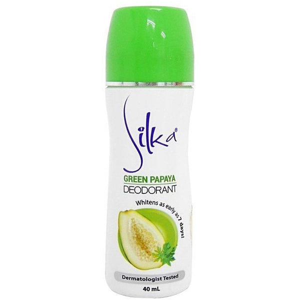 Silka Green Papaya Lightening Deodorant 40ml - Asian Online Superstore UK