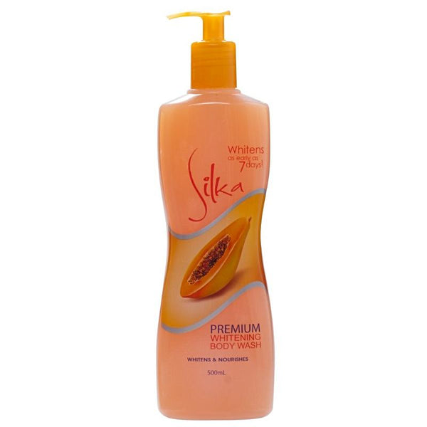 Silka Premium Skin Lightening Papaya Body Wash 500g - Asian Online Superstore UK
