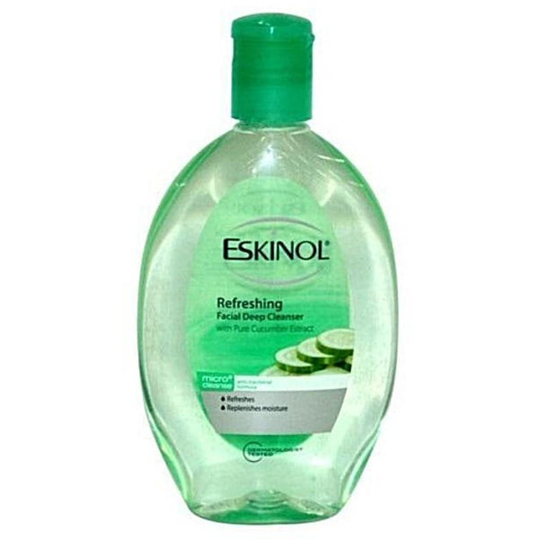 Eskinol Refreshing Facial Deep Cleanser with Pure Cucumber Extract 225ml - Asian Online Superstore UK