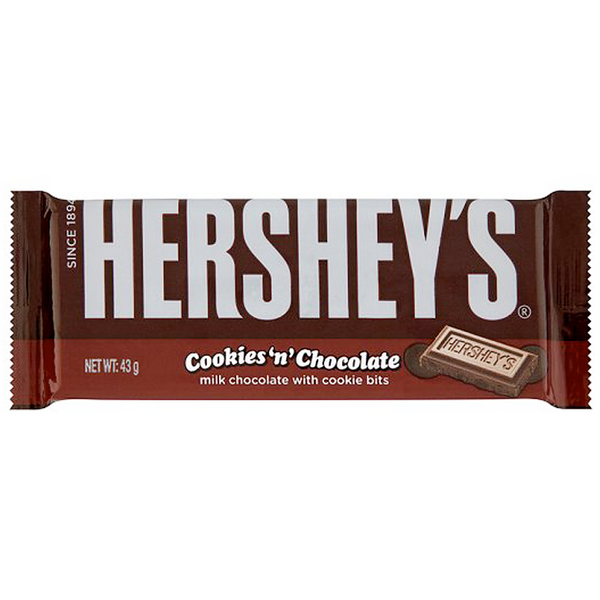Hersheys Cookies n Chocolate Bar 43g - Asian Online Superstore UK