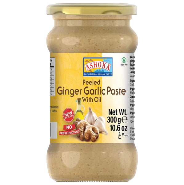 Ashoka Ginger Garlic Paste with Oil 300g - AOS Express