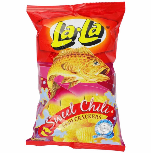 Lala Fish Cracker Sweet Chilli Flavour 100g - AOS Express
