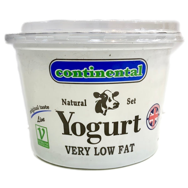 Continental Natural Yogurt (Very Low Fat) 400g - AOS Express