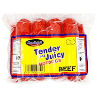 Mandhey’s Manyaman Tender & Juicy Beef Hotdogs 500g - AOS Express