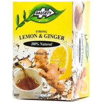 Dalgety Lemon & Ginger Herbal Tea 54g - AOS Express
